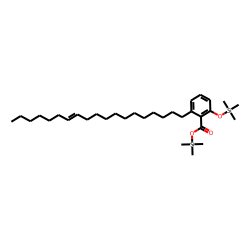 6-[12(Z)-Nonadecenyl]salicylic acid (2TMS)