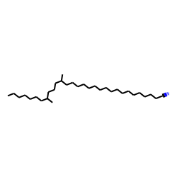 18,22-Dimethyl-nonacosyl cyanide