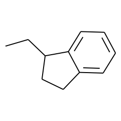 1H-Indene, 1-ethyl-2,3-dihydro-