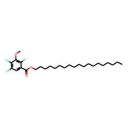 3-Methoxy-2,4,5-trifluorobenzoic acid, nonadecyl ester