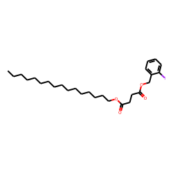 Succinic acid, 2-iodobenzyl hexadecyl ester