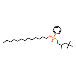 Phenylphosphonic acid, 2,4,4-trimethylpentyl tridecyl ester