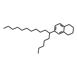 Hexadecane, 6-(5,6,7,8-tetrahydro-2-naphthyl)-