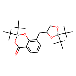 Benzoic acid, 2-hydroxy, 3-(2,3-dioxypropyl), bis-DTBS