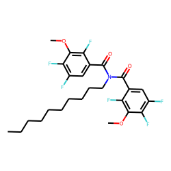 Benzamide, 2,4,5-trifluoro-3-methoxy-N-(2,4,5-trifluoro-3-methoxybenzoyl)-N-decyl-