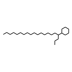 Cyclohexane, (1-propylheptadecyl)-