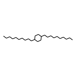 Cyclohexane, 1,4-didecyl-