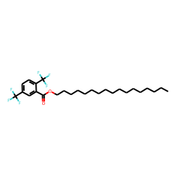 2,5-Di(trifluoromethyl)benzoic acid, heptadecyl ester