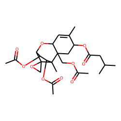 Trichothec-9-ene-3-«alpha»,4-«beta»,8-«alpha»,15-tetrol, 12,13-epoxy-, 3,4,15-triacetate,8-isovalerate