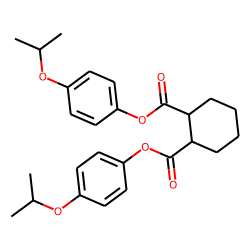 1,2-Cyclohexanedicarboxylic acid, di(4-isopropyloxyphenyl) diester