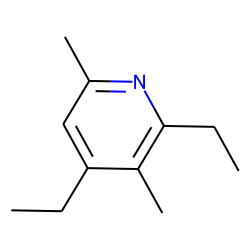 2,5-dimethyl-4,6-diethylpyridine