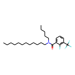 Benzamide, 2-fluoro-3-trifluoromethyl-N-pentyl-N-dodecyl-