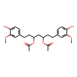 1,7-bis(4-Hydroxy-3-methoxyphenyl)heptane-3,5-diyl diacetate