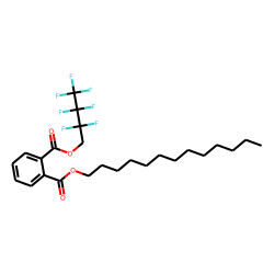 Phthalic acid, 2,2,3,3,4,4,4-heptafluorobutyl tridecyl ester