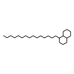 Naphthalene, decahydro-1-pentadecyl-