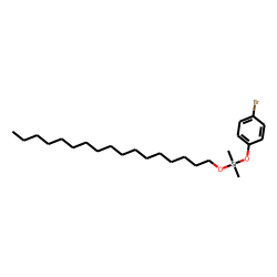 Silane, dimethyl(4-bromophenoxy)heptadecyloxy-