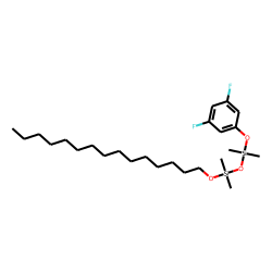 Silane, dimethyl(dimethyl(3,5-difluorophenoxy)silyloxy)pentadecyloxy-