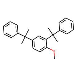 Benzene, 1-methoxy-2,4-bis(1-methyl-1-phenylethyl)-