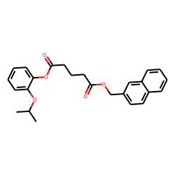 Glutaric acid, naphth-2-ylmethyl 2-isopropoxyphenyl ester