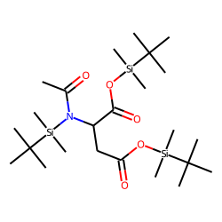 N-Acetyl-L-aspartic acid, N-(tert-butyldimethylsilyl)-, bis(tert-butyldimethylsilyl) ester