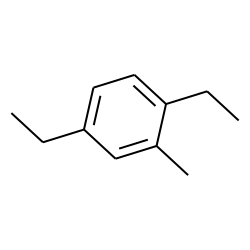 Benzene, 1,4-diethyl-2-methyl-