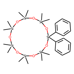 2,2,4,4,6,6,8,8,10,10,12,12-dodecamethyl-14,14-diphenyl-[1,3,5,7,9,11,13,2,4,6,8,10,12,14]cycloheptasiloxane