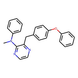 2-(N-methylanilino)-3-(p-phenoxybenzyl) pyrazine