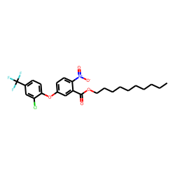 Acifluorfen, decyl ester