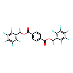 Terephthalic acid, di(1-(pentafluorophenyl)ethyl) ester