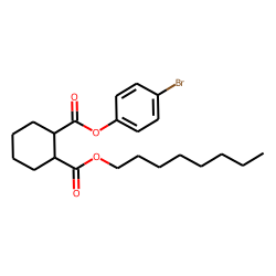 1,2-Cyclohexanedicarboxylic acid, 4-bromophenyl octyl ester