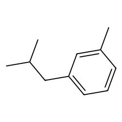 Benzene, 1-methyl-3-(2-methylpropyl)-