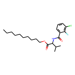 L-Valine, N-(3-chloro-2-fluorobenzoyl)-, decyl ester