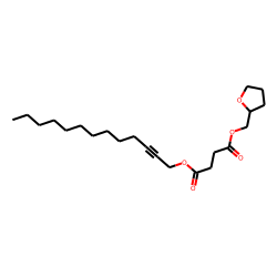Succinic acid, tridec-2-yn-1-yl tetrahydrofurfuryl ester