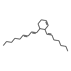 Cyclohexene, 3-(1-heptenyl)-4-(1,3-nonadienyl)-
