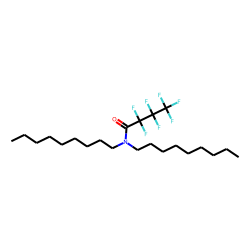 Heptafluorobutanamide, N,N-dinonyl-