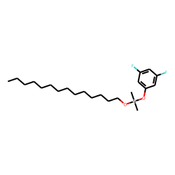 Silane, dimethyl(3,5-difluorophenoxy)tetradecyloxy-