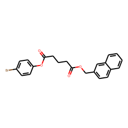 Glutaric acid, naphth-2-ylmethyl 4-bromophenyl ester