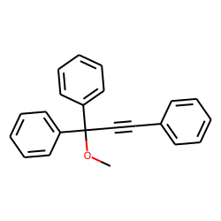 3-Methoxy-1,3,3-triphenylpropyne