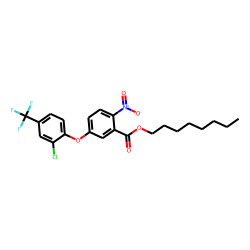 Acifluorfen, octyl ester