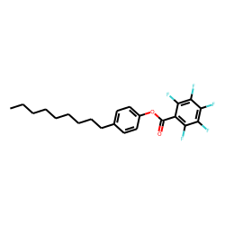 4-n-Nonylphenol, pentafluorobenzoyl ester