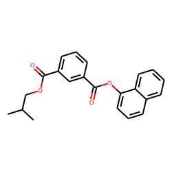 Isophthalic acid, isobutyl 1-naphthyl ester