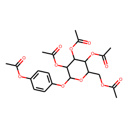 «beta»-D-Glucopyranoside, 4-(acetyloxy)phenyl, tetraacetate