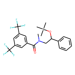 Phenylethanolamine, N-methyl, N-DTFMB-TMS