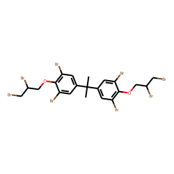 Propane, 2,2-bis[4-(2,3-dibromopropoxy)-3,5-dibromophenyl-]-