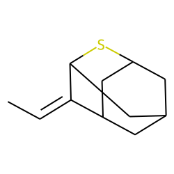 4-ethylidene-2-thiaadamantane
