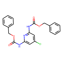 2,6-Pyridinedicarbamic acid, 4-chloro-, dibenzyl ester