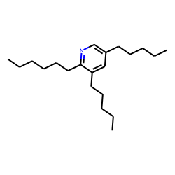 3,5-dipentyl-2-hexyl-pyridine