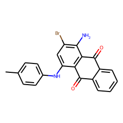 1-Amino-2-bromo-4-p-toluidinoanthraquinone