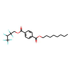 Terephthalic acid, 2,2,3,4,4,4-hexafluorobutyl octyl ester