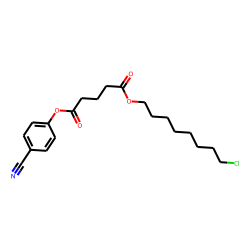 Glutaric acid, 8-chlorooctyl 4-cyanophenyl ester